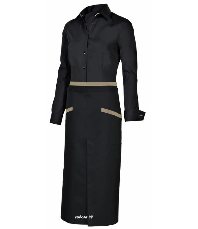 Giovanni Capraro luxe sloof BROOKE (CRESENZO) met passende contrastkleuren bijpassend bij italiaanse design blouses