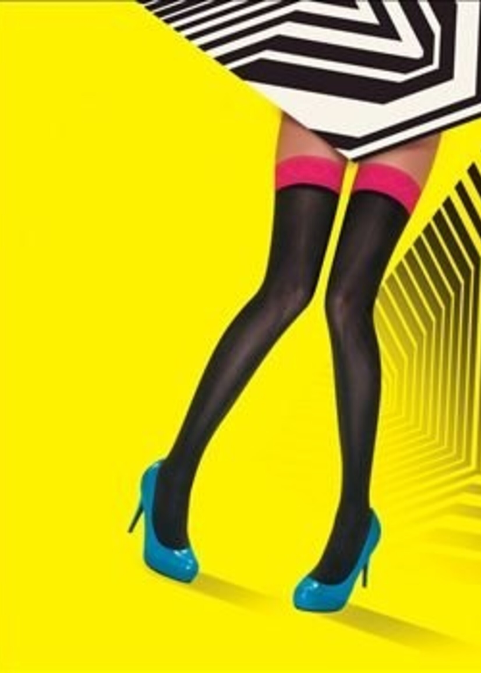 Pretty Polly  Pretty Polly Coloured Top Opaque Hold Ups