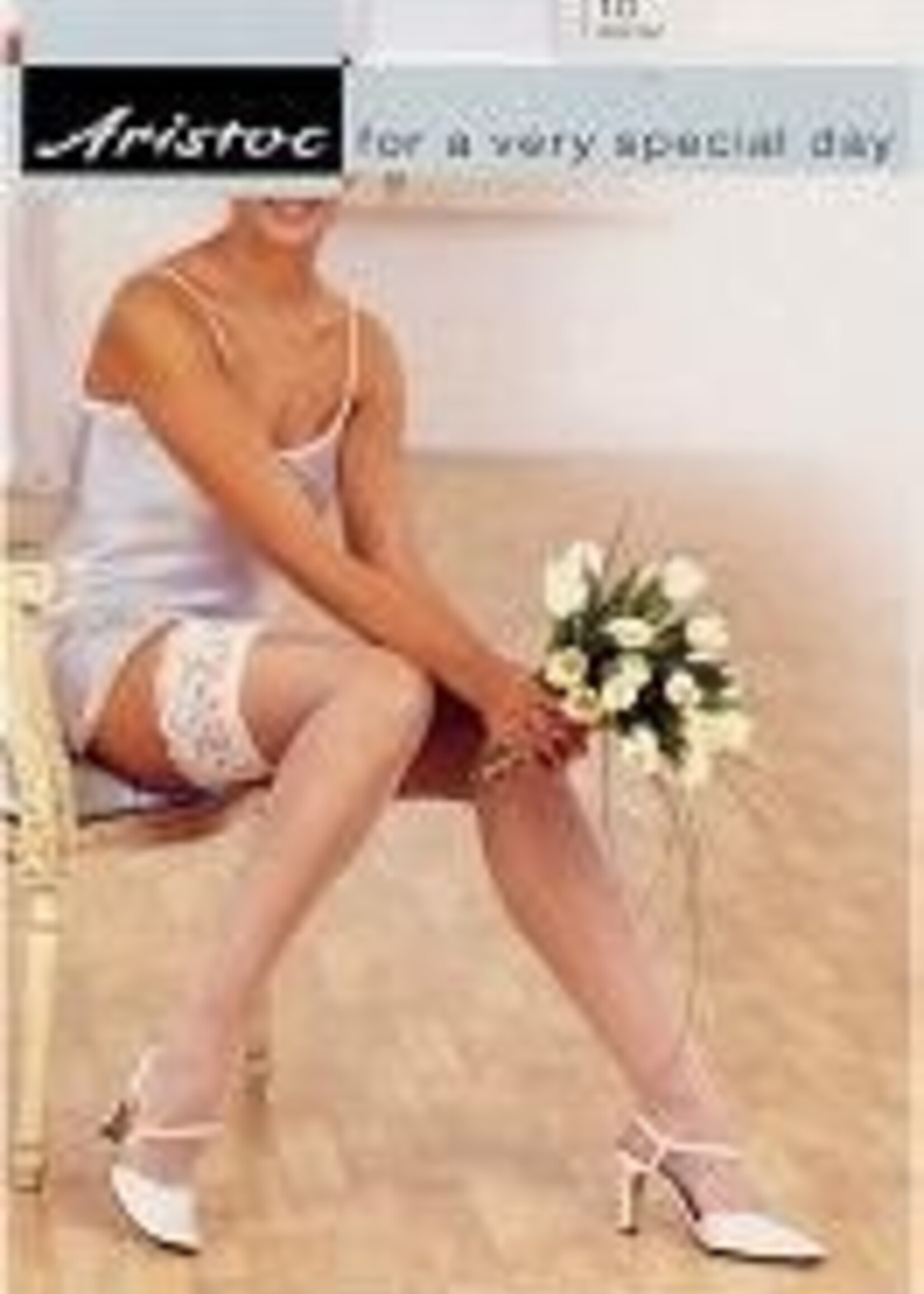 Aristoc  Pretty Polly 10D. Wedding Hold Ups with Lace Top