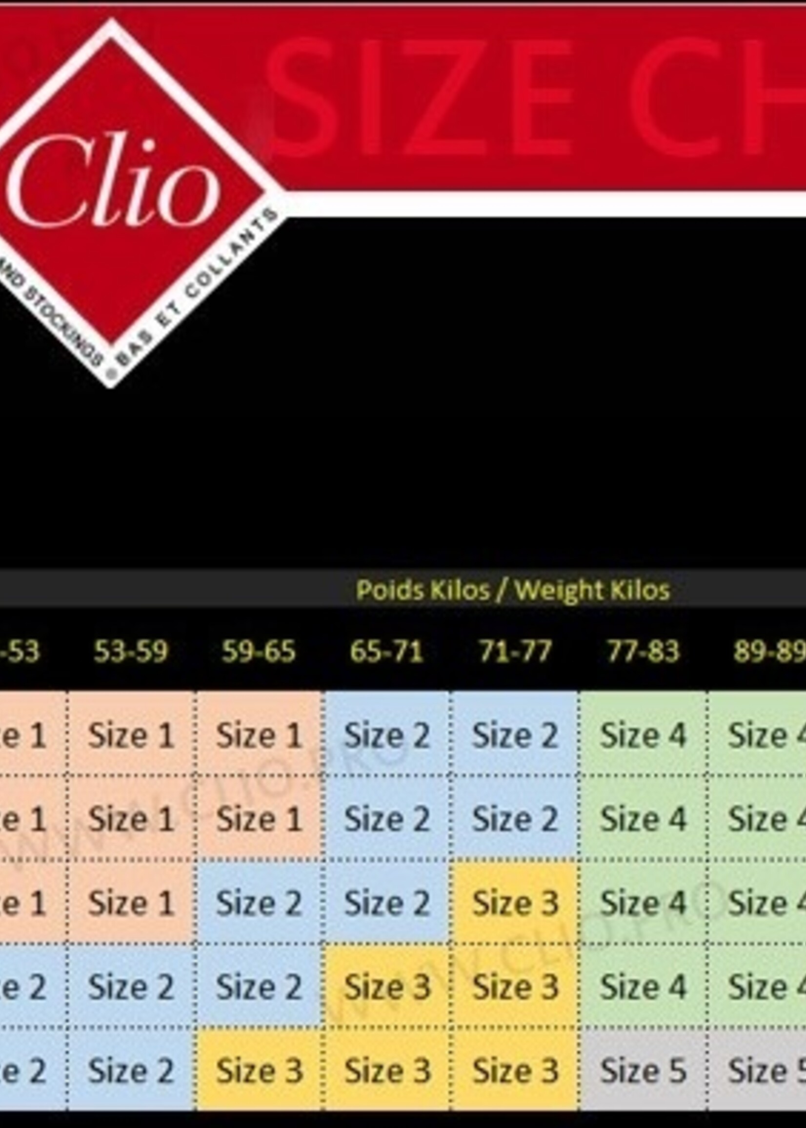 Clio  Clio 15 denier Jarretelle kousen met naad