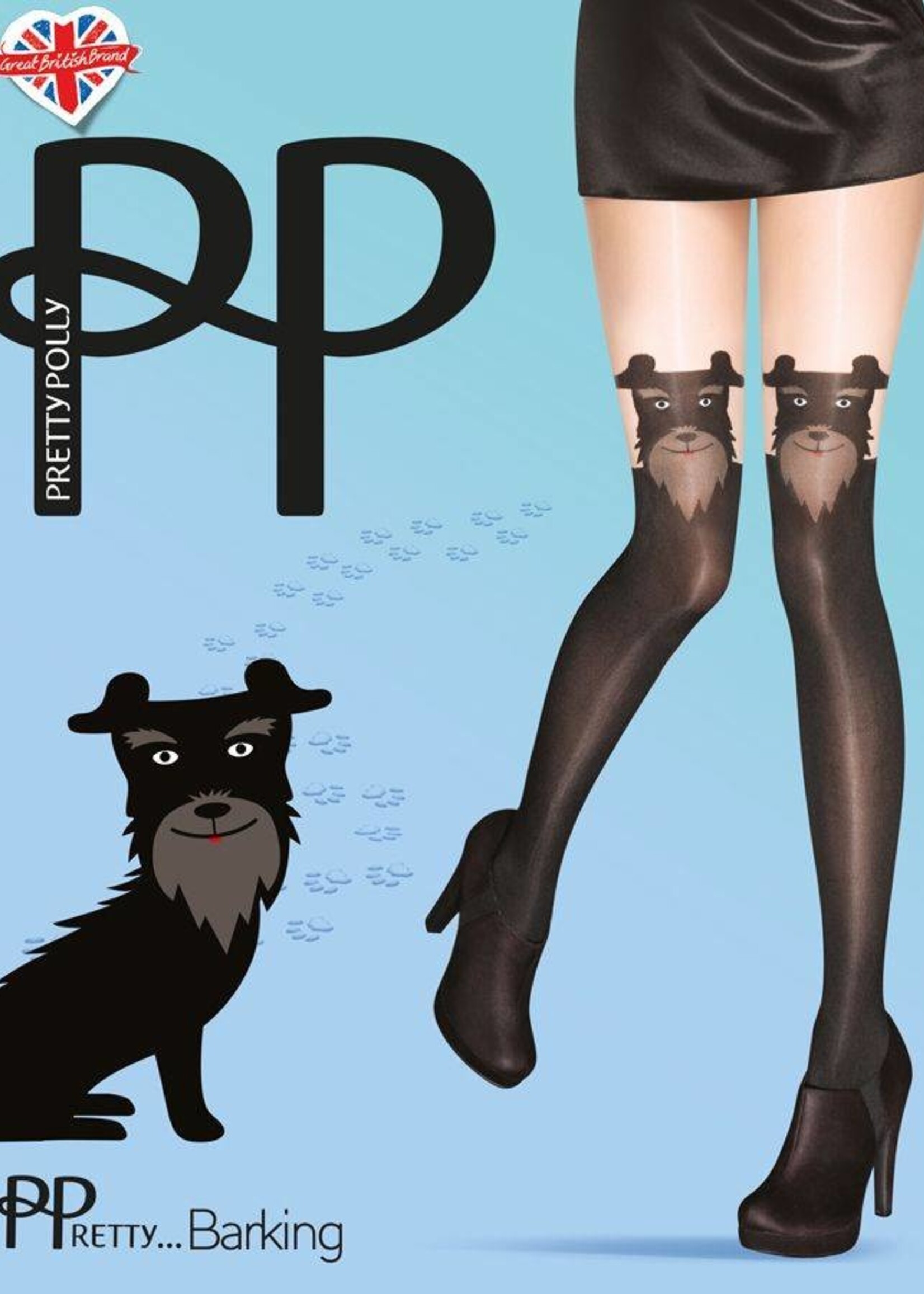 Pretty Polly  Pretty Polly Puppy Suspender panty