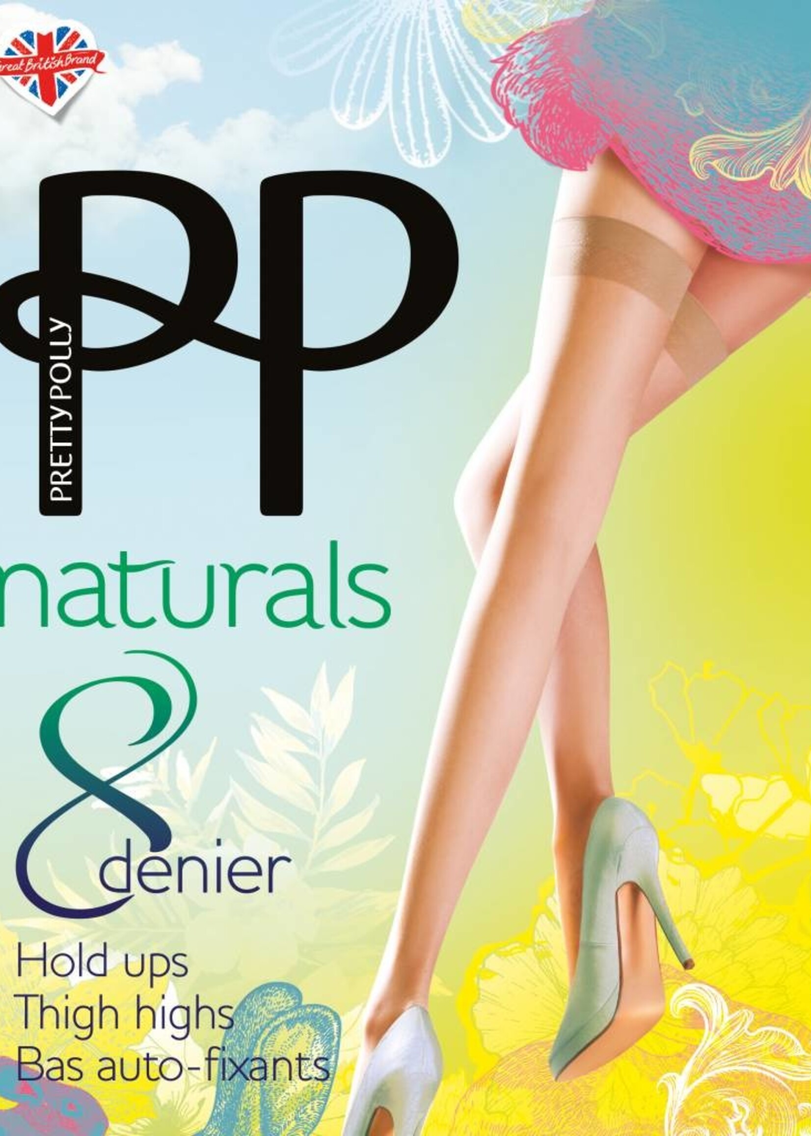 Pretty Polly  Pretty Polly "Naturals" 8 denier Hold Ups