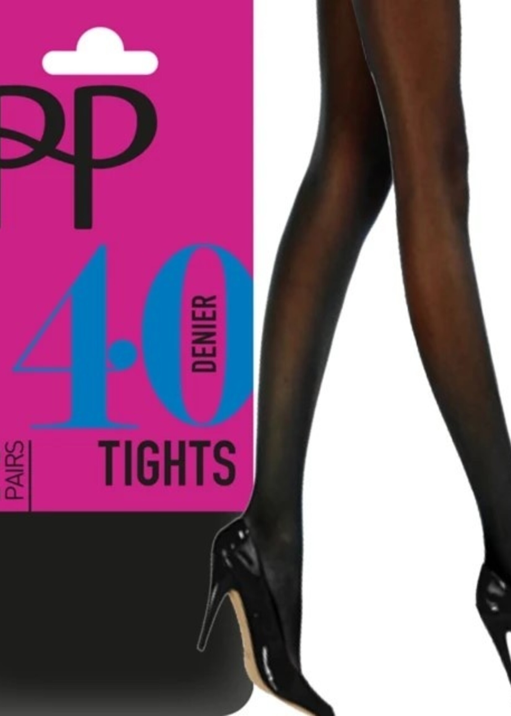 Pretty Polly  4D. Opaque panty ( 2 paar)