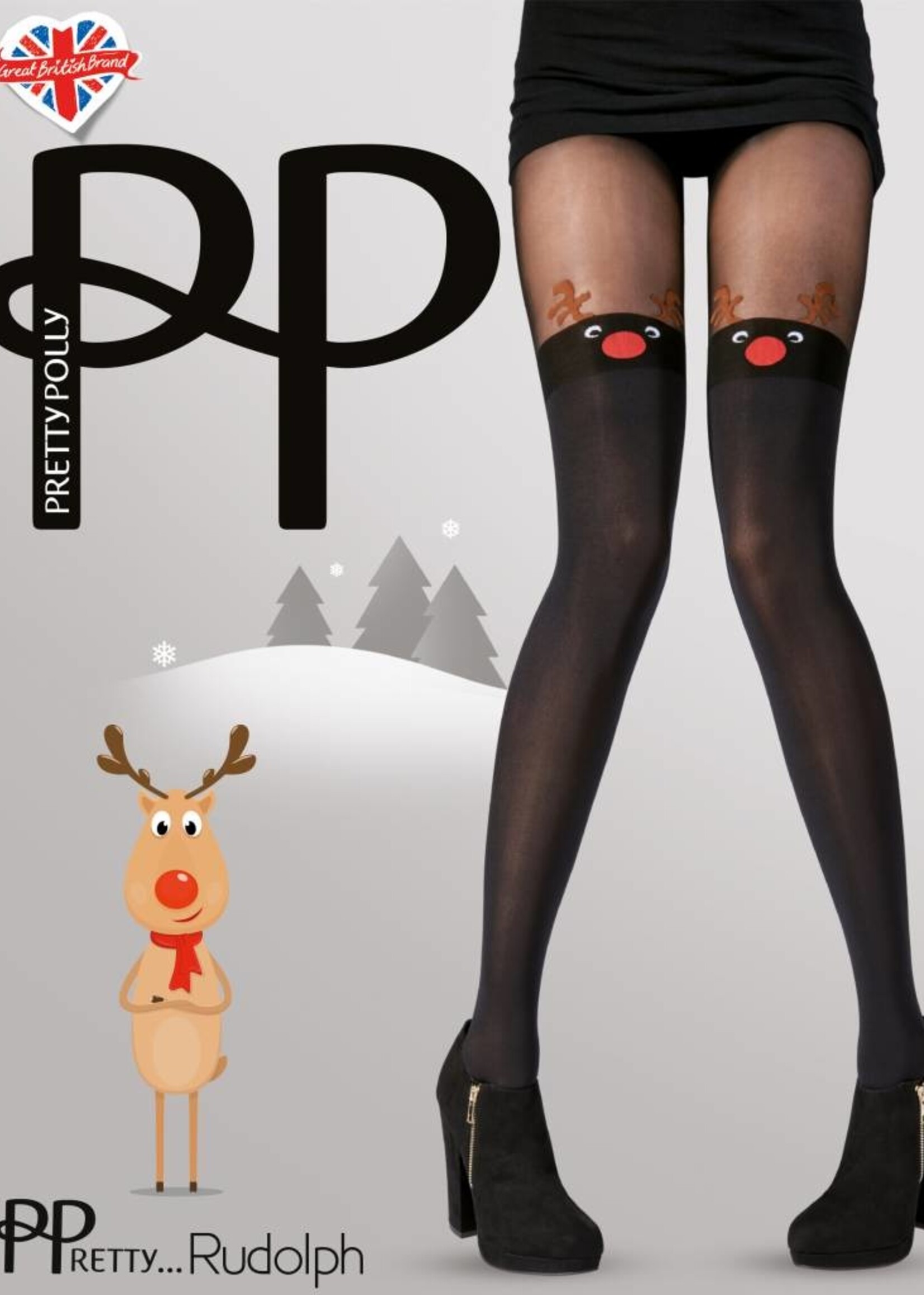 Pretty Polly  Pretty Polly Rudolf kerst panty