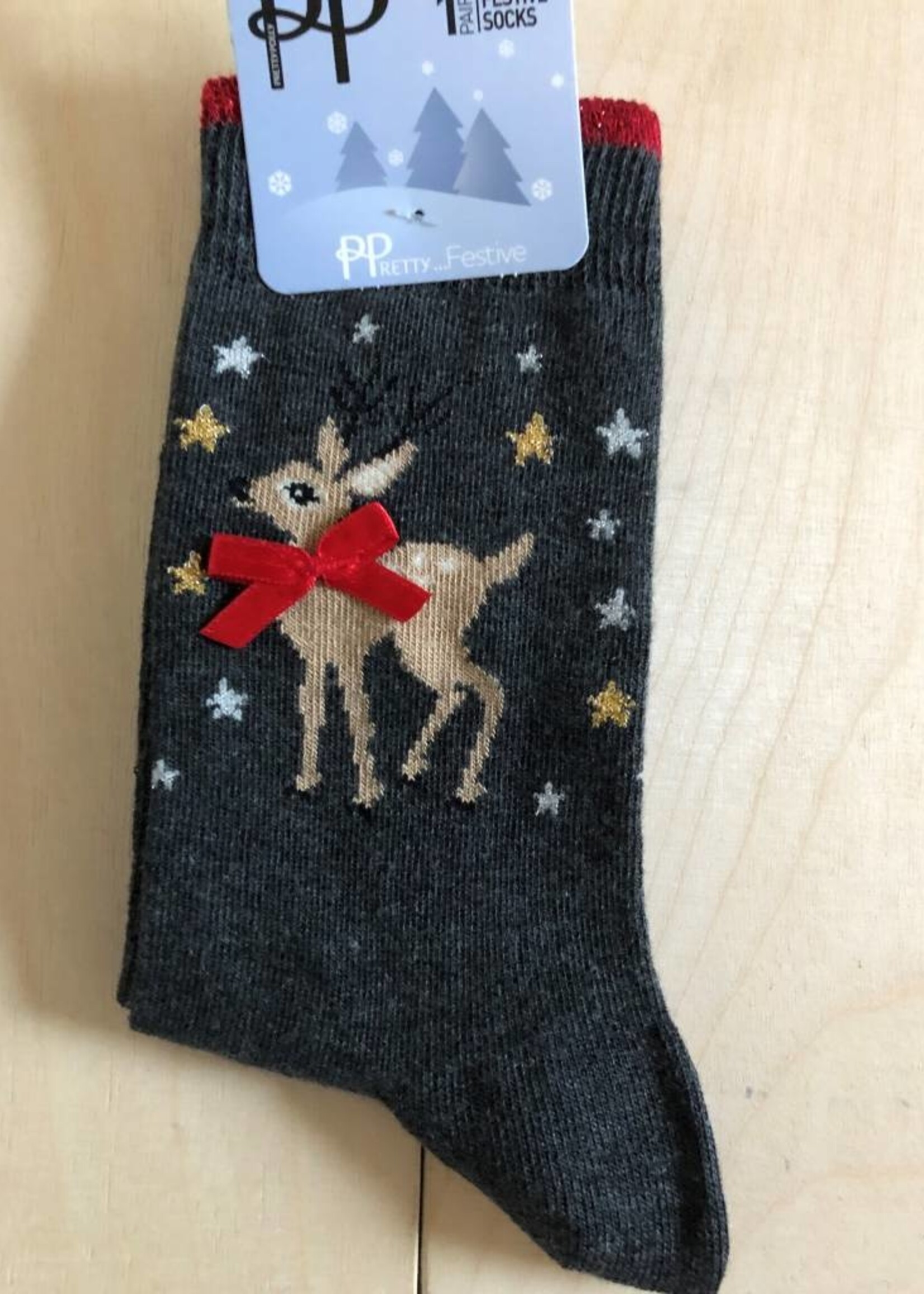 Pretty Polly  Pretty Polly Reindeer dames sokjes