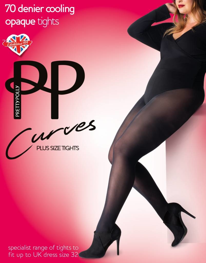 Pretty Polly Pretty Polly Curves 70 denier Cooling Opaque Tights