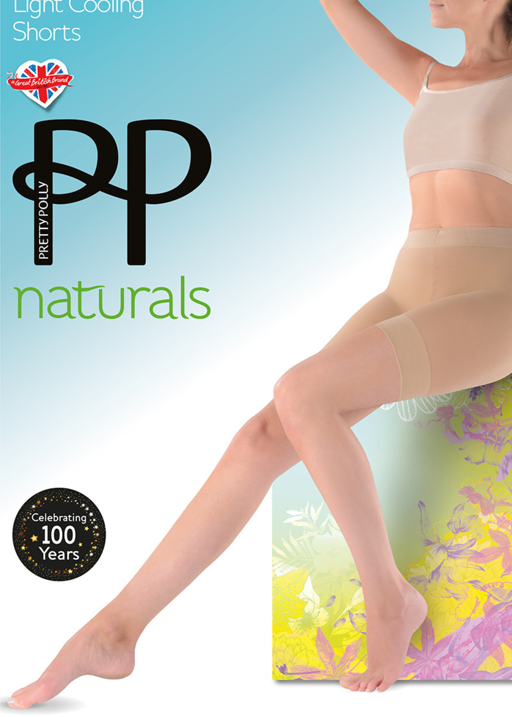 Pretty Polly  Pretty Polly "Naturals" Light Cooling Shorts