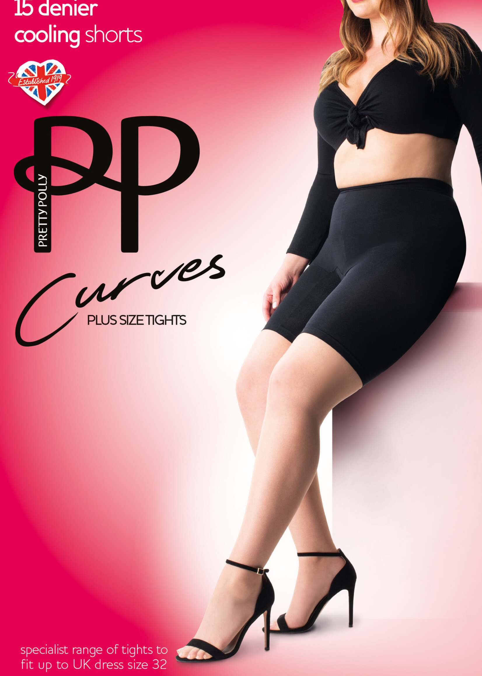 Pretty Polly  Pretty Polly Curves Cooling Shorts