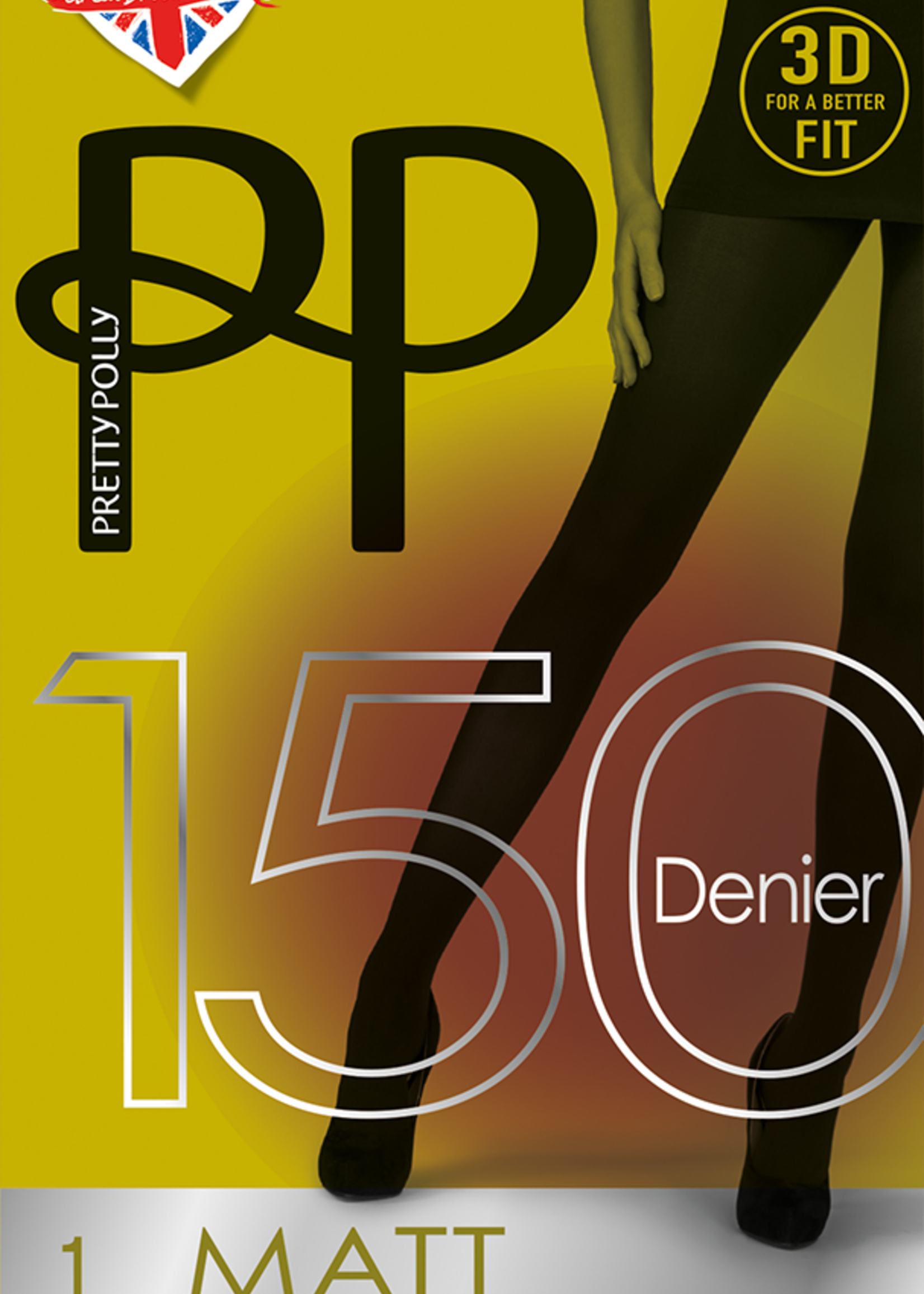 Pretty Polly  Pretty Polly 150D. Matt panty in 3D