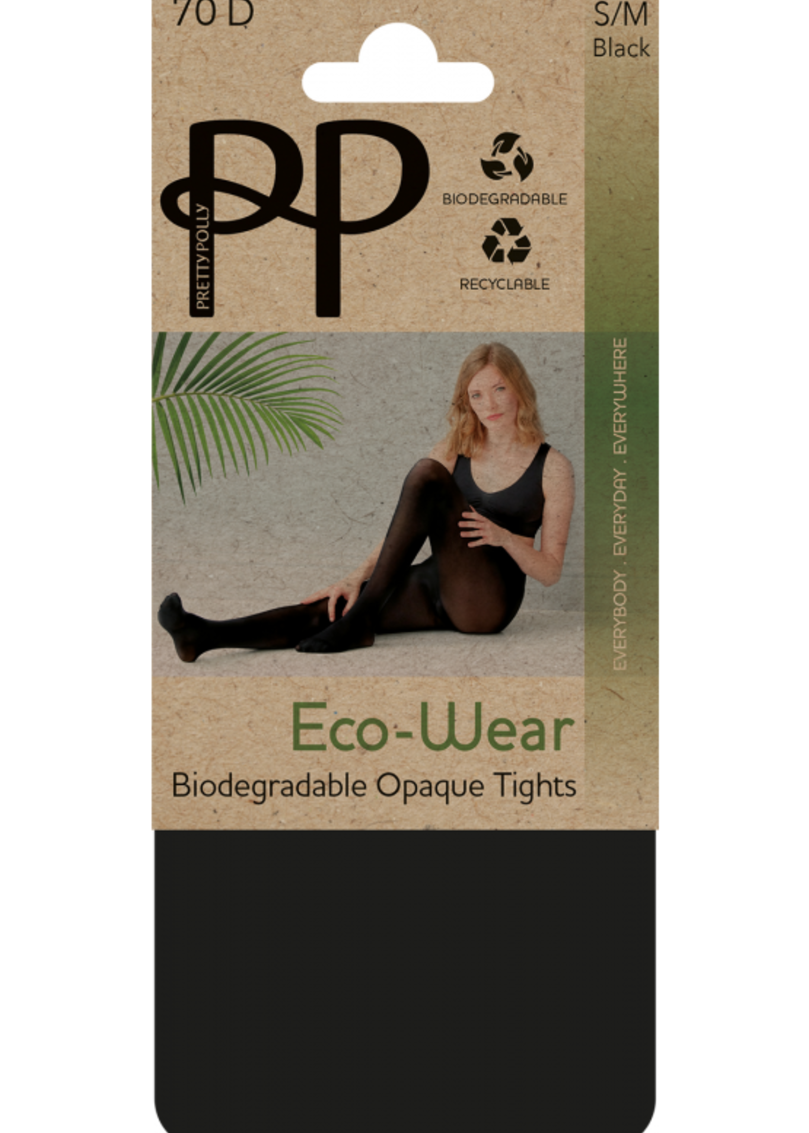 Pretty Polly  Pretty Polly 70D. Biodegradable 3D Opaque panty