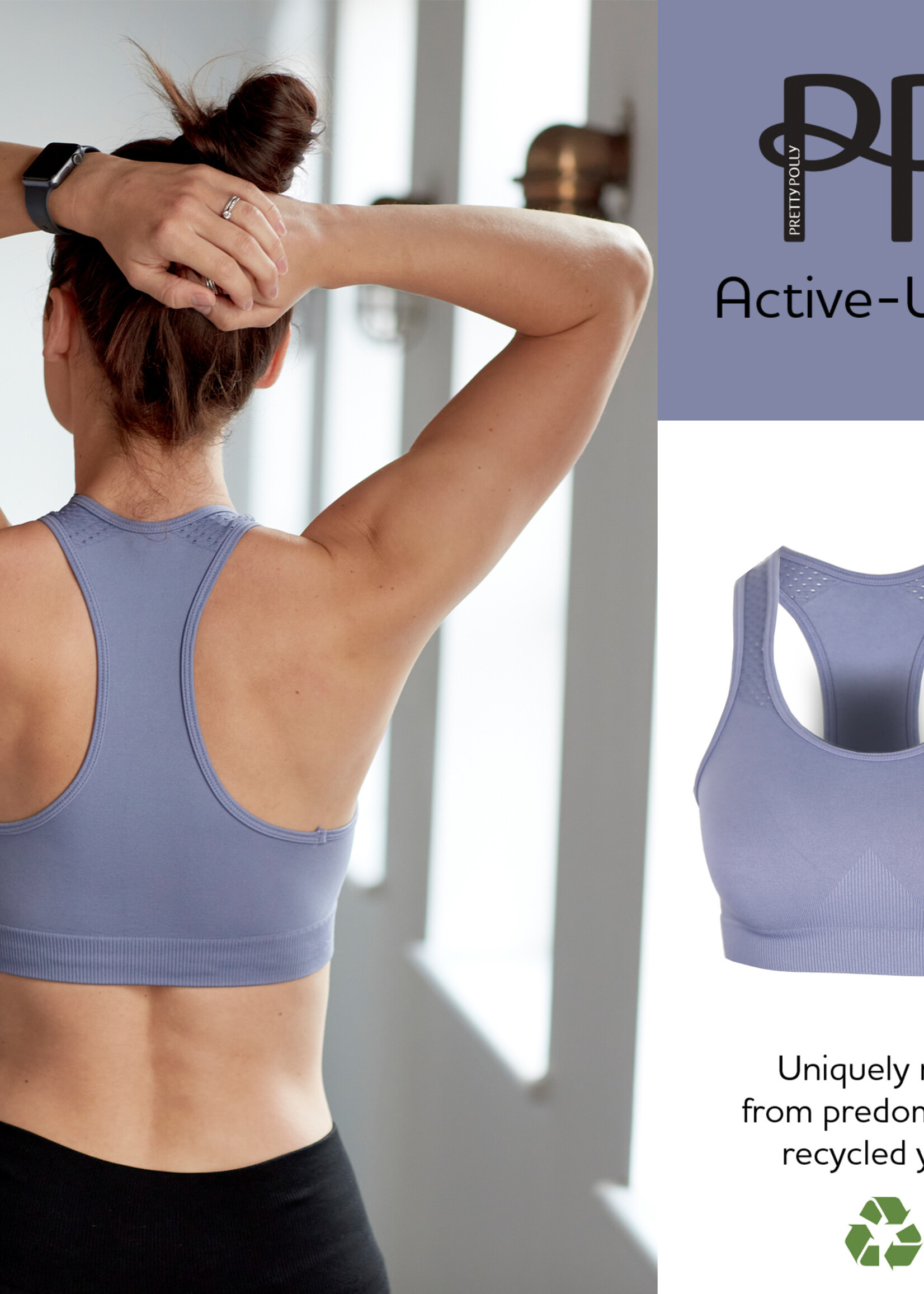 Pretty Polly  Active-Wear Crop Top by Pretty Polly