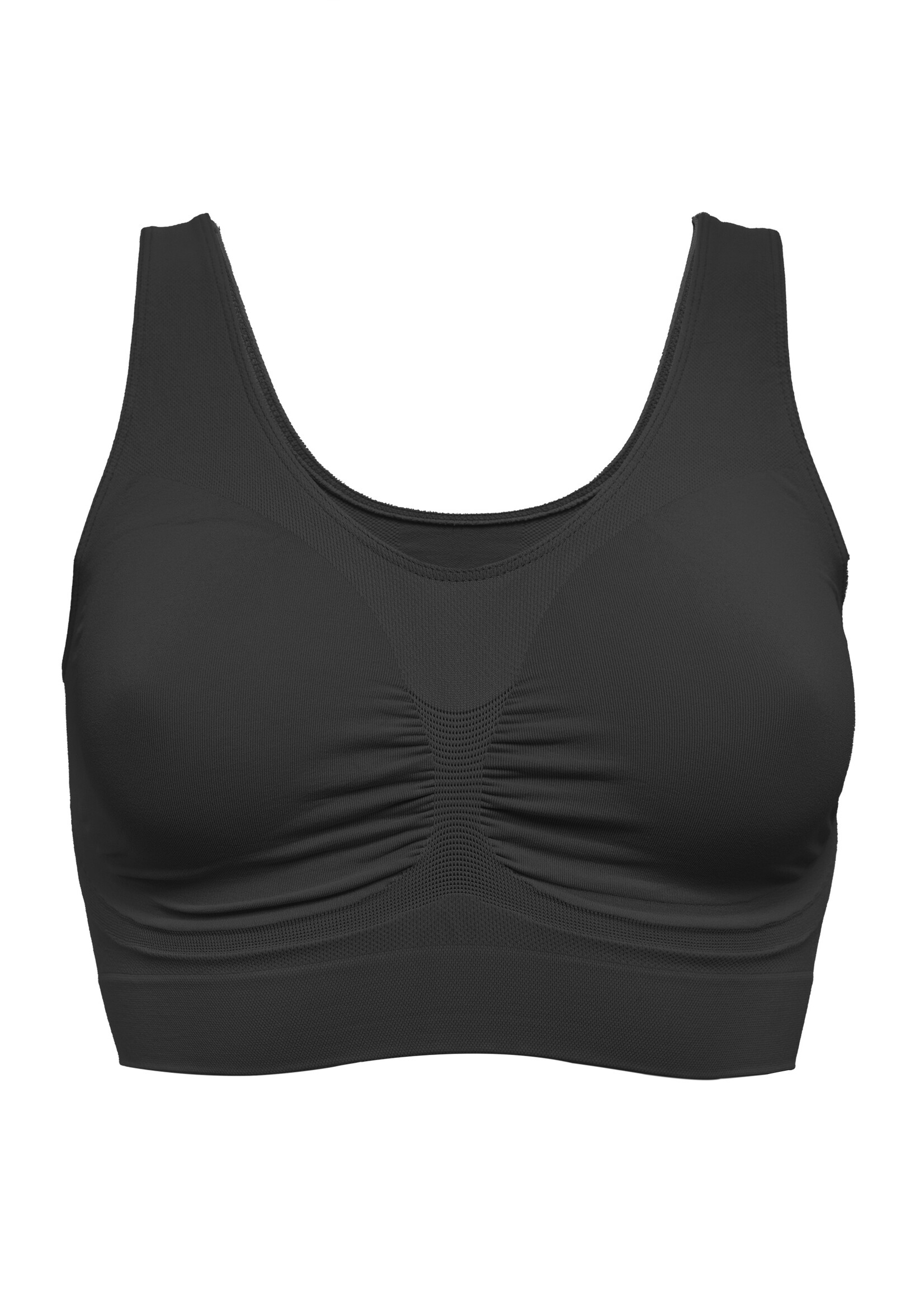 Pretty Polly  Pretty Polly Curves Smooth Anti Chafing Bands Comfort Eco-Wear Bra by Pretty Polly