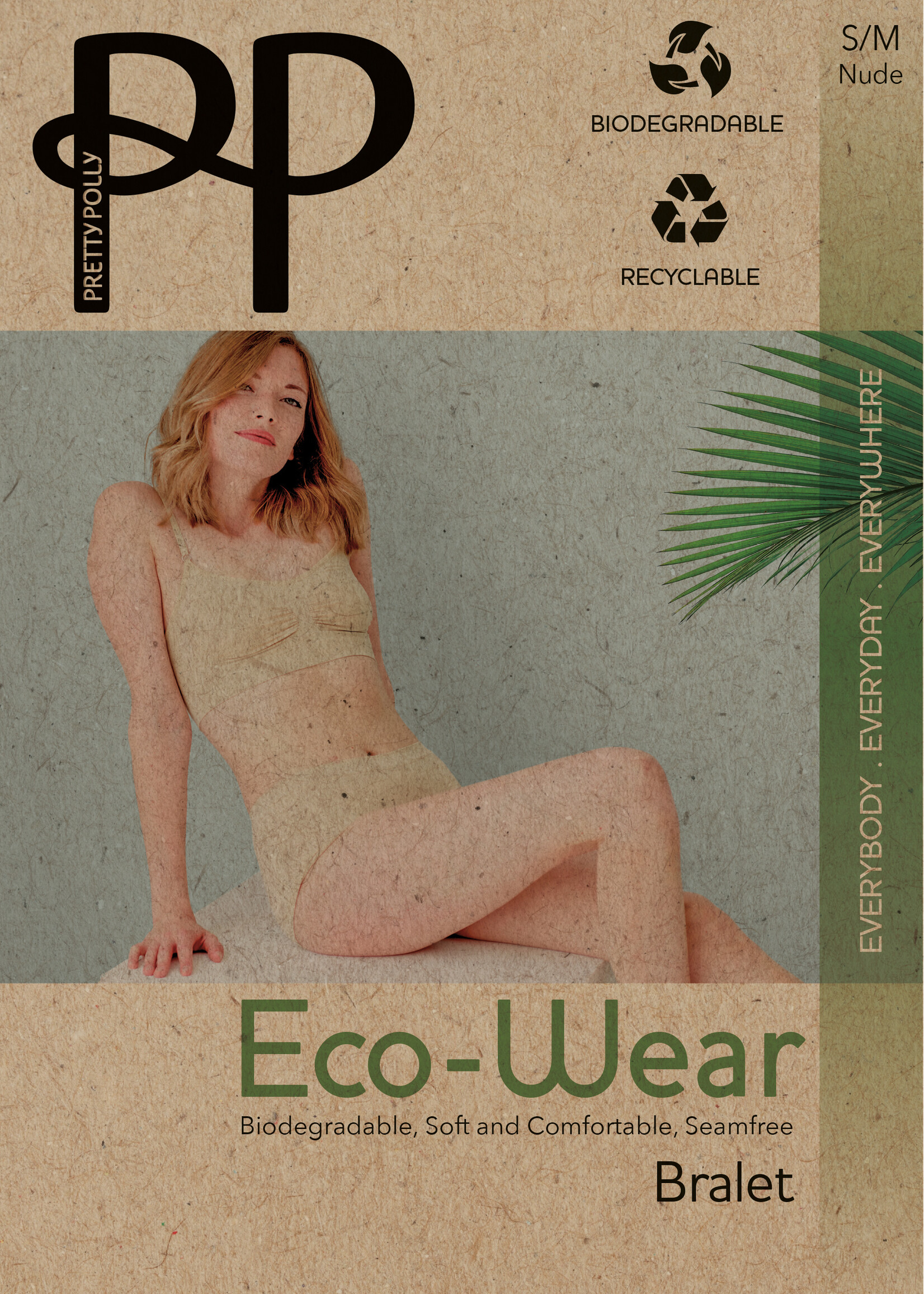 Seamfree Eco-Wear Bralet by Pretty Polly - Hold Ups-Kousen-Panty's