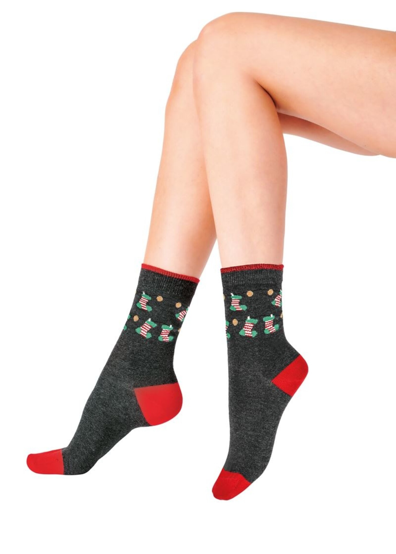 Pretty Polly  Christmas Stocking Socks