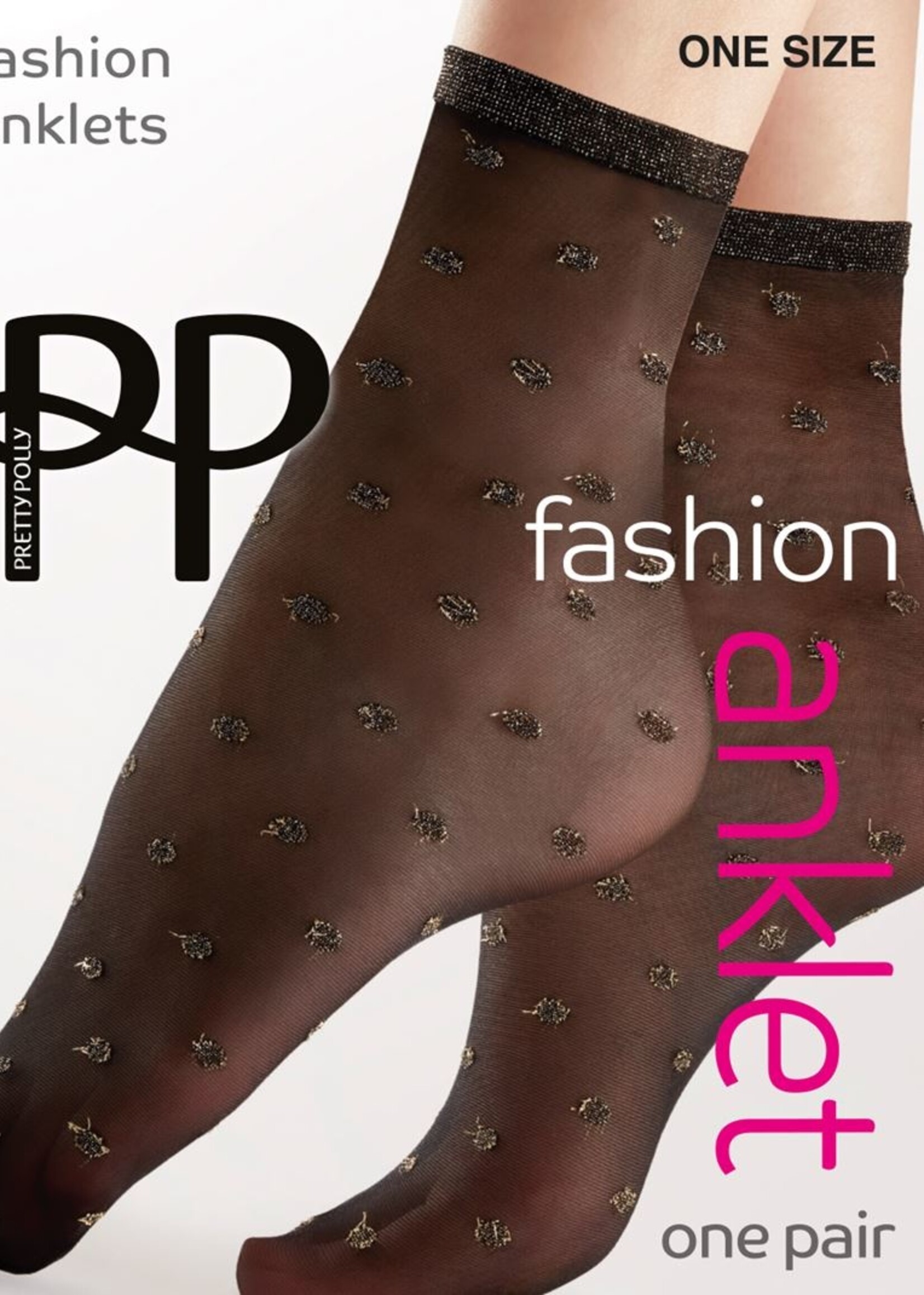 Pretty Polly  Pretty Polly Sparkly Spot Net damessokjes