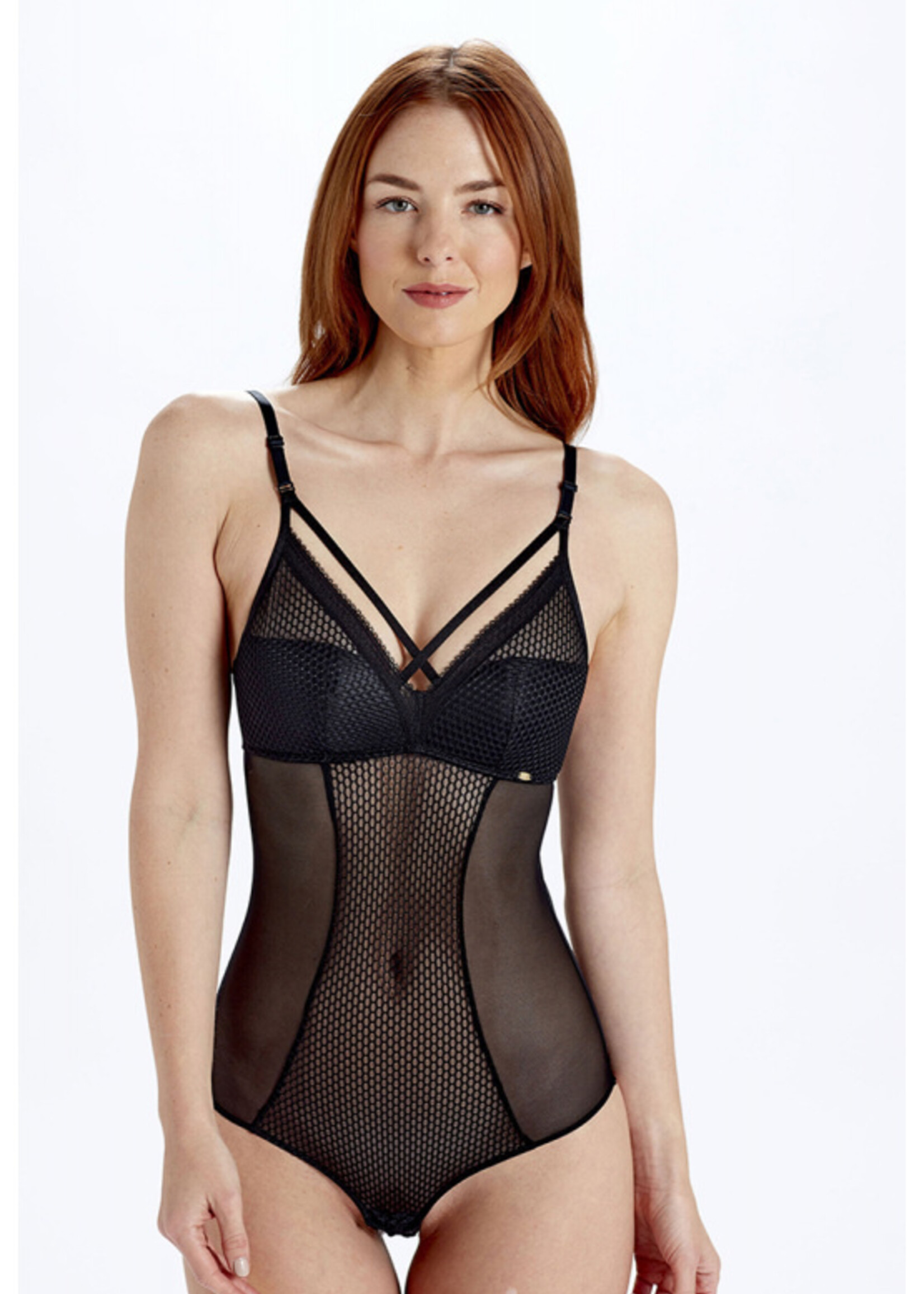 Pretty Polly  Diamond Mesh Padded Body