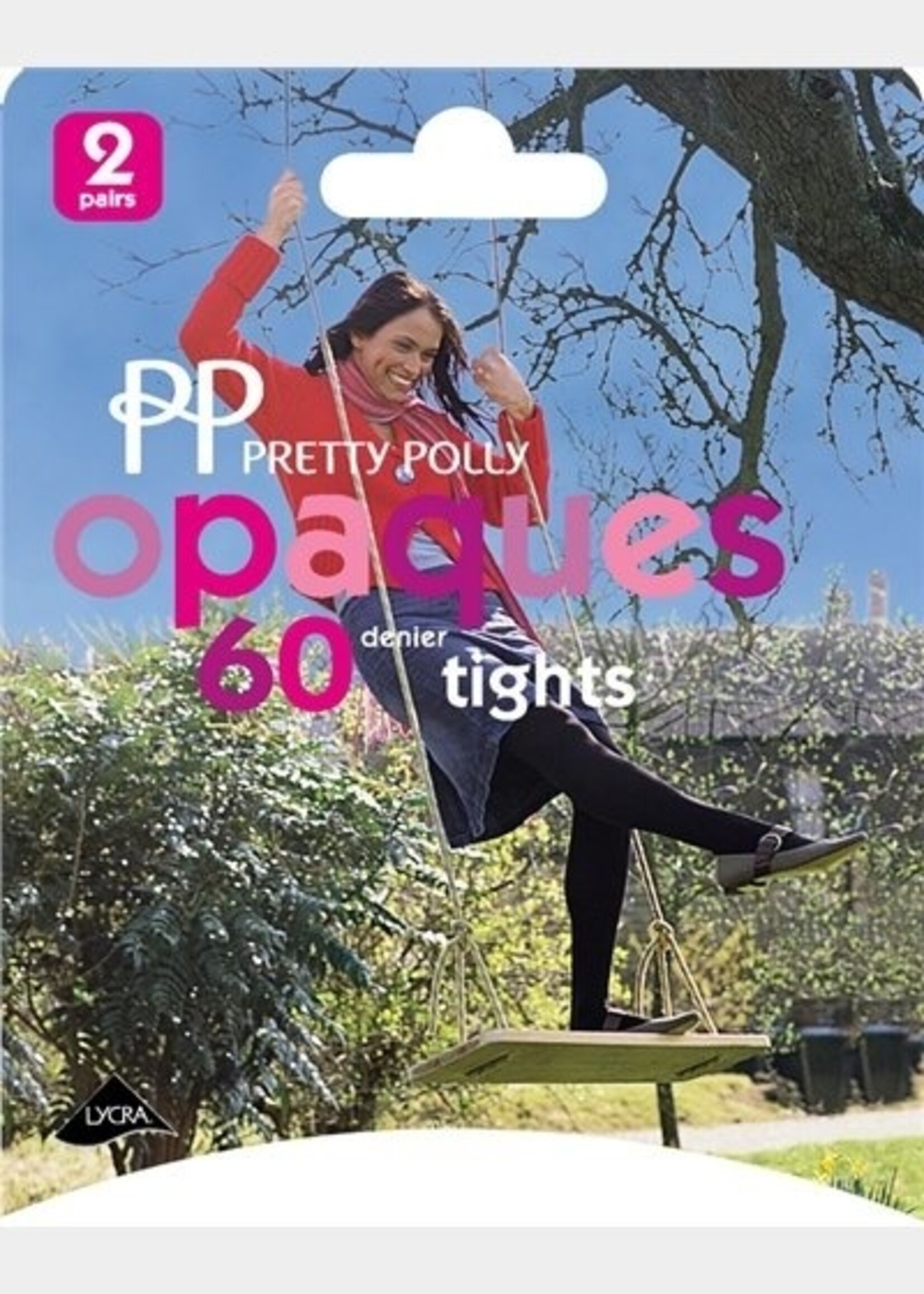 Pretty Polly  Pretty Polly 2 paar 60 denier opaques panty