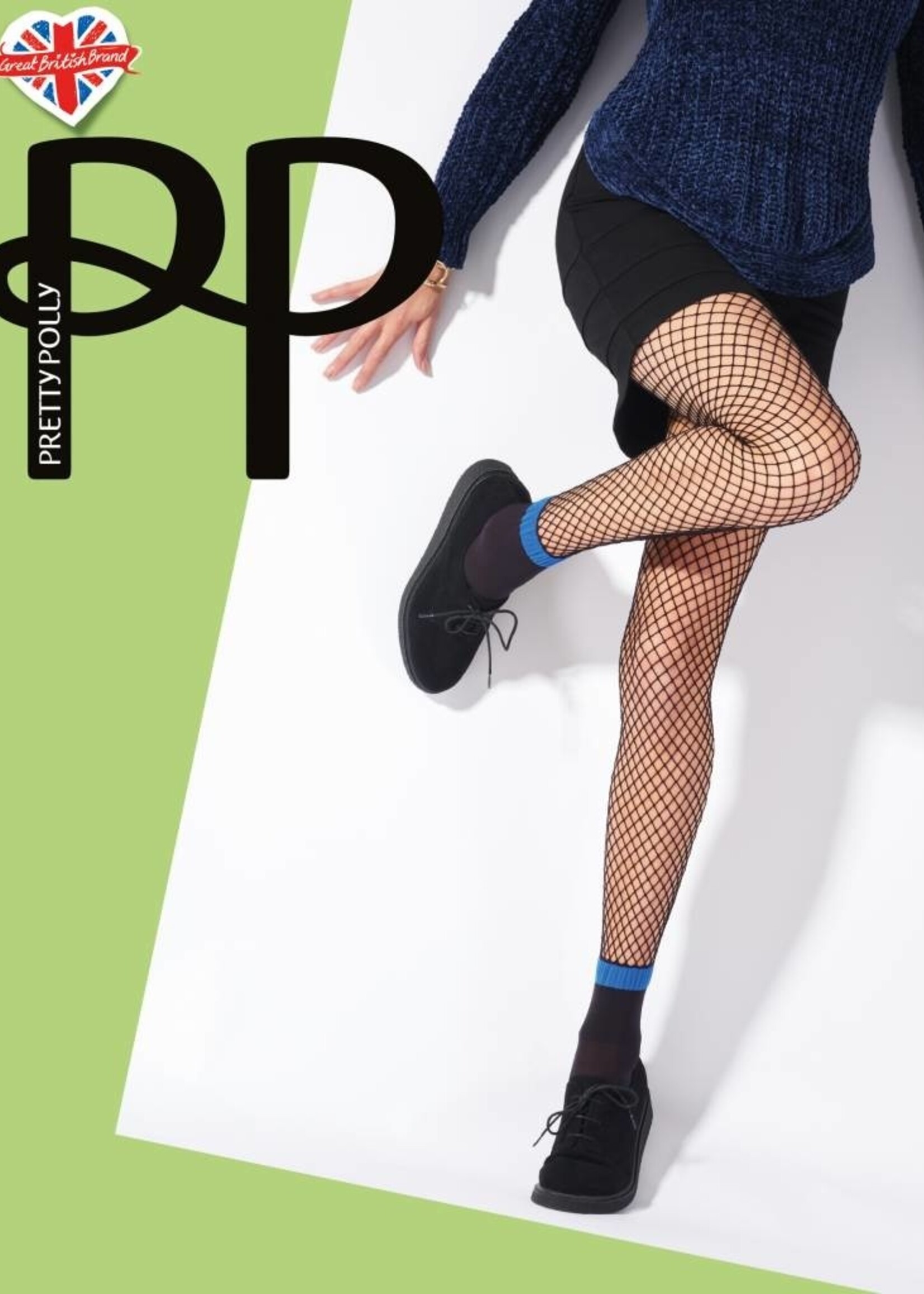 Pretty Polly  Pretty Polly Fishnet Ankle Sock panty