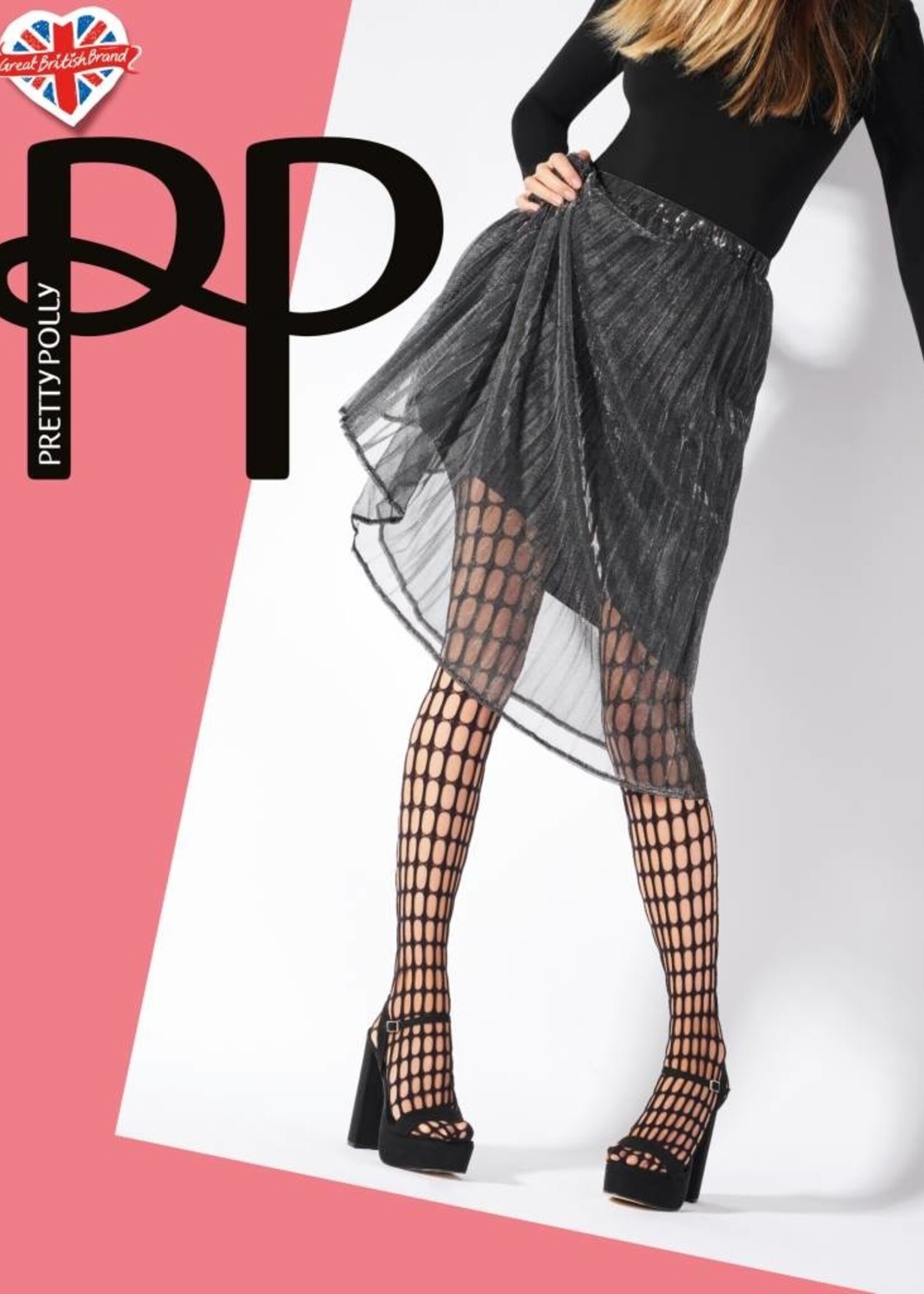 Pretty Polly  Pretty Polly Oblong Net panty