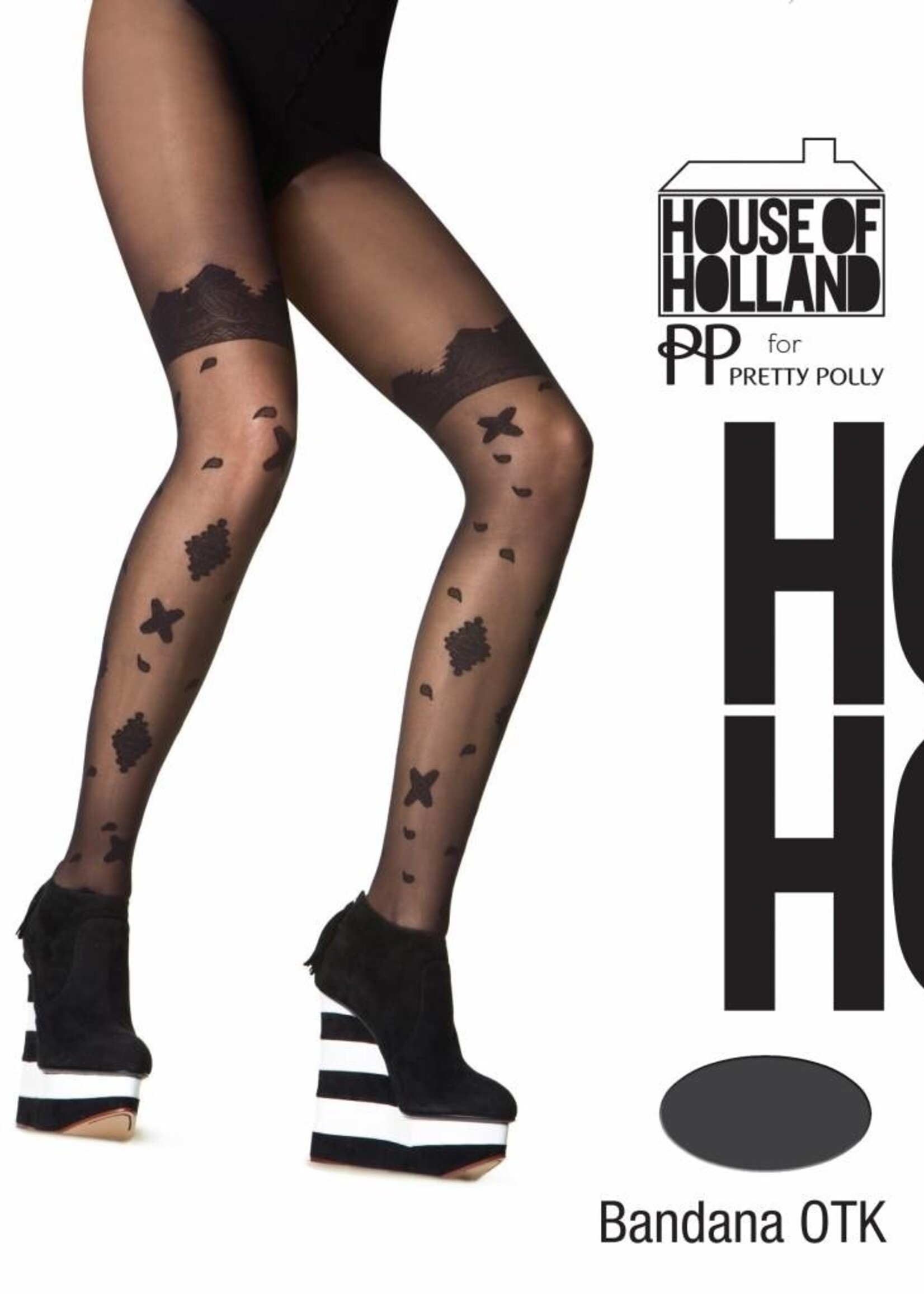 House of Holland  House of Holland Bandana Over the Knee panty