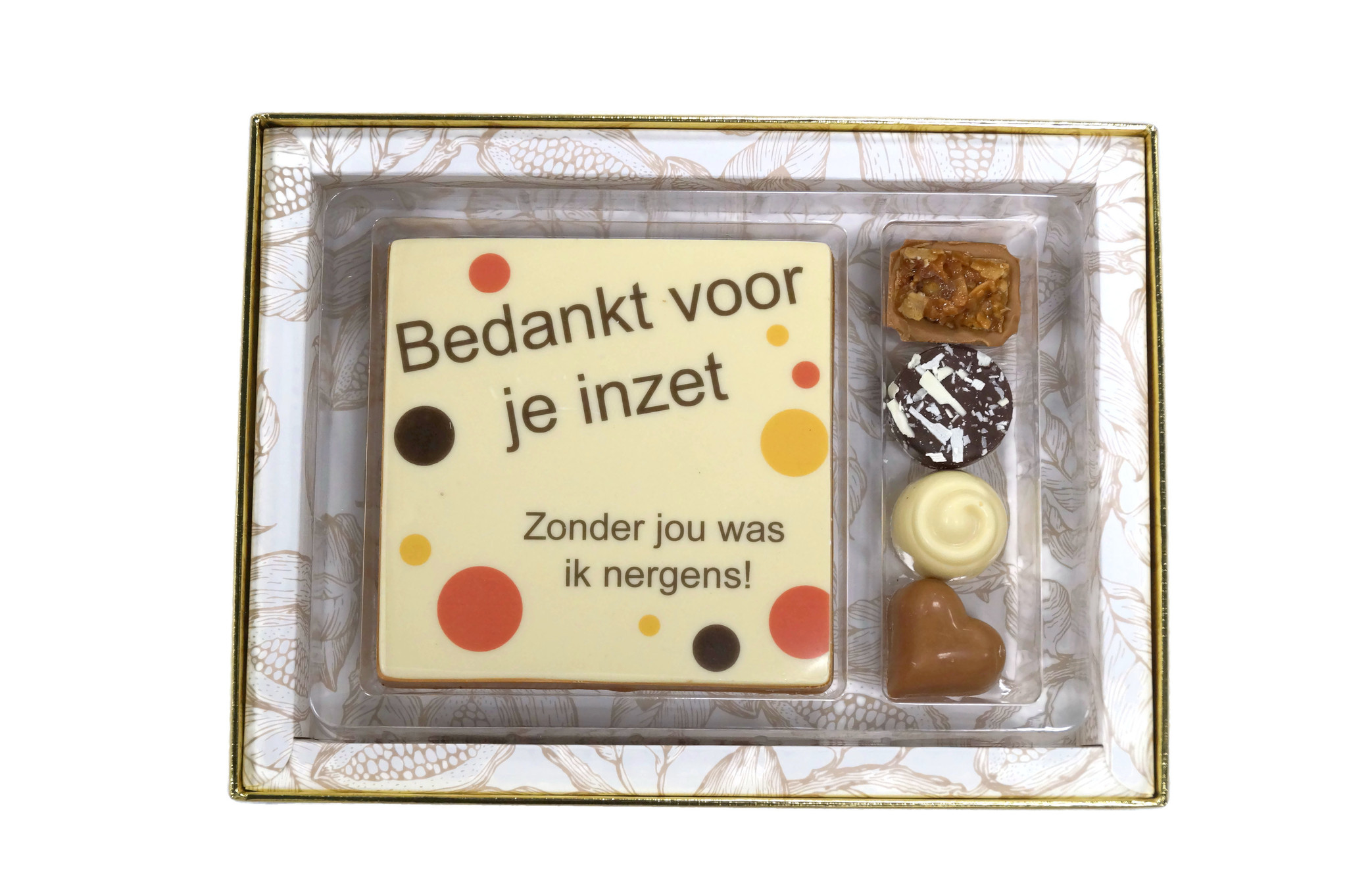 Giftbox Classic met tablet en bonbons Secretaressedag