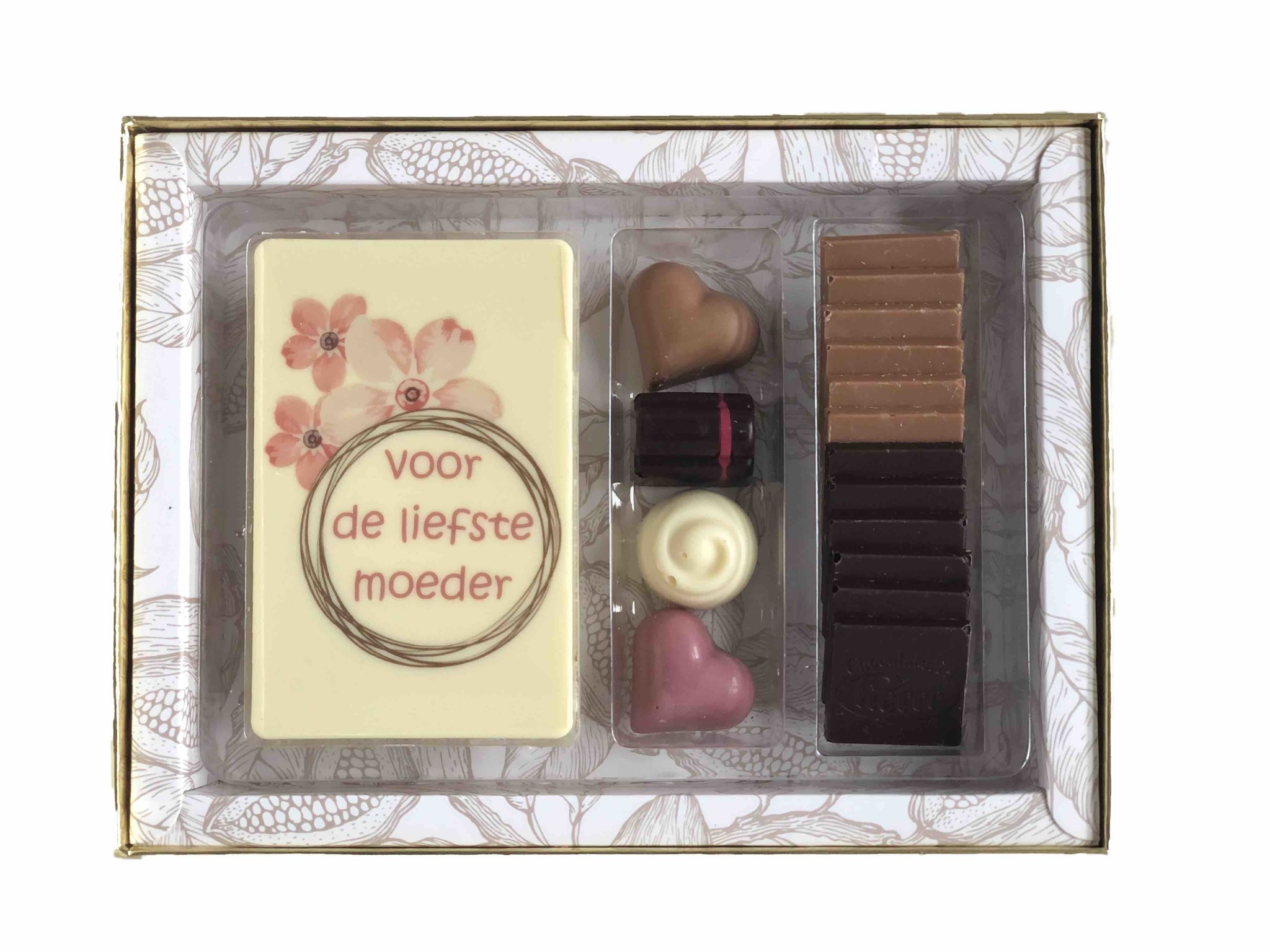 Giftbox Royal bonbons, chocolade en napolitains voor Moederdag