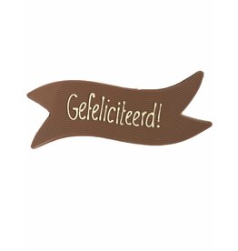 Vaandel Gefeliciteerd!