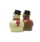 Sneeuwpop Bob - sfeervol cadeau - Winter chocolade