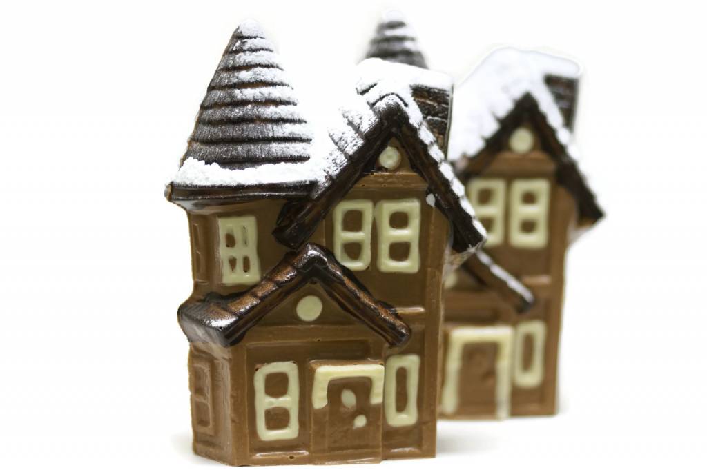 Anton Pieckhuisje – ambachtelijk chocolade huisje voor Kerst & winter - Winter chocolade