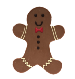 Chocolade gingerbread mannetje leuk voor jong en oud