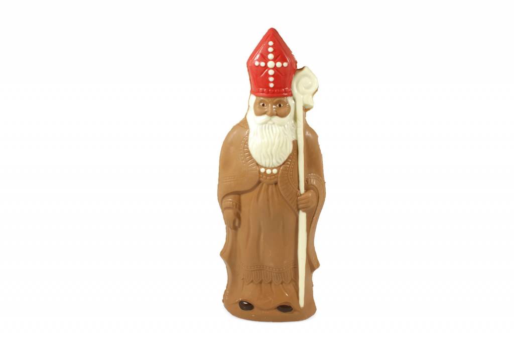 Traditioneel sinterklaas holfiguur