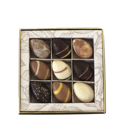 Chocolaterie Pierre Luxe box 9 st. paasbonbons