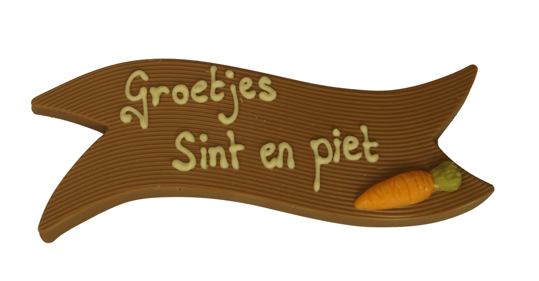 Chocolade Vaandel – Stuur Groetjes met chocolade - Sinterklaas chocolade