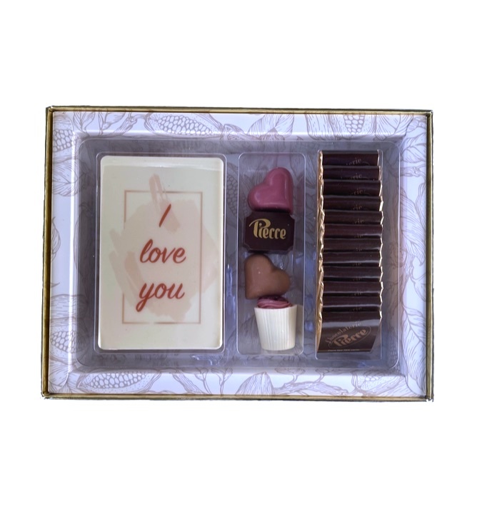 Giftbox Royal bonbons, chocolade en napolitains