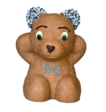 Chocolade Geboortebeer – Personaliseer met de Naam van de Baby
