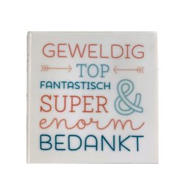 Super bedankt tablet