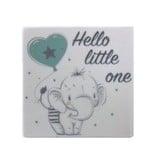 Chocoladetablet Geboorte – Hello Little Girl, Boy of One | Melk, Wit of Puur