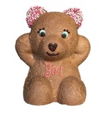 Chocolade Geboortebeer – Personaliseer met de Naam van de Baby