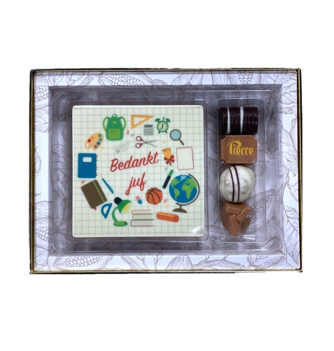 Giftbox Classic met tablet en bonbons