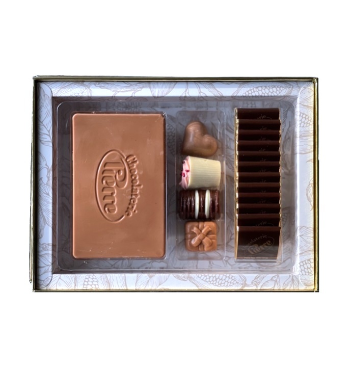 Chocolaterie Pierre Luxe box Royal bonbons, chocolade en napolitains