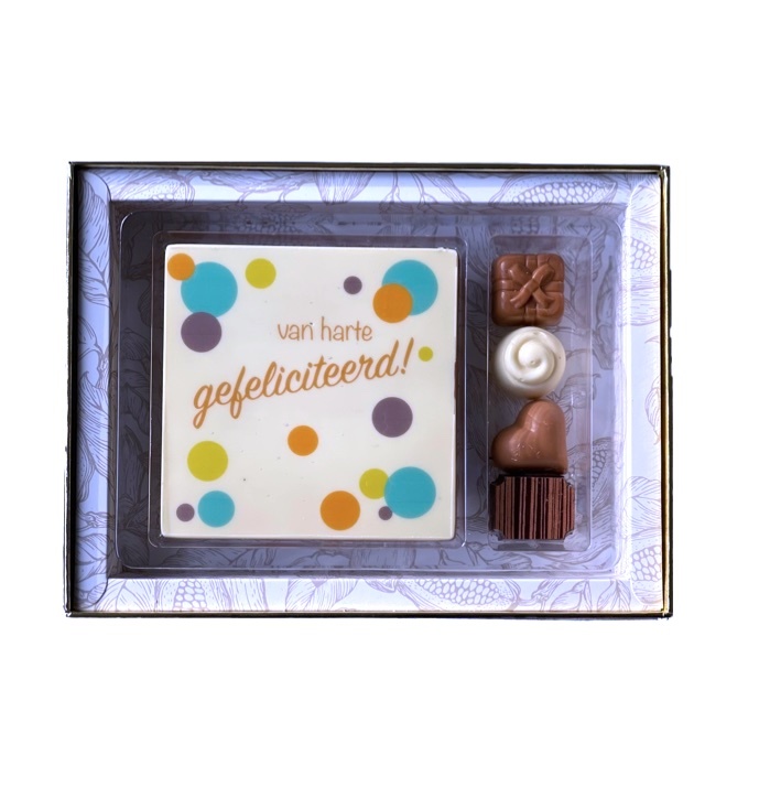 Giftbox Classic met tablet en bonbons