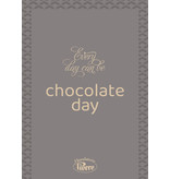 Kaart 'Every day can be chocolate day'
