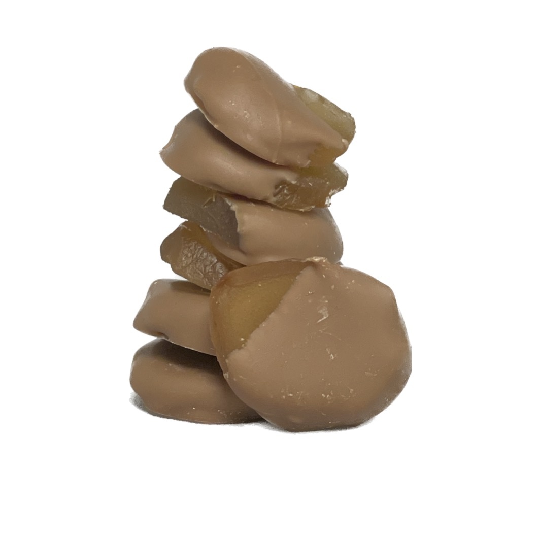 Gemberstaafjes  met chocolade