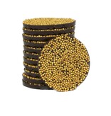 Musketflikken Goud - feestelijke chocolade flikken - Kerst chocolade