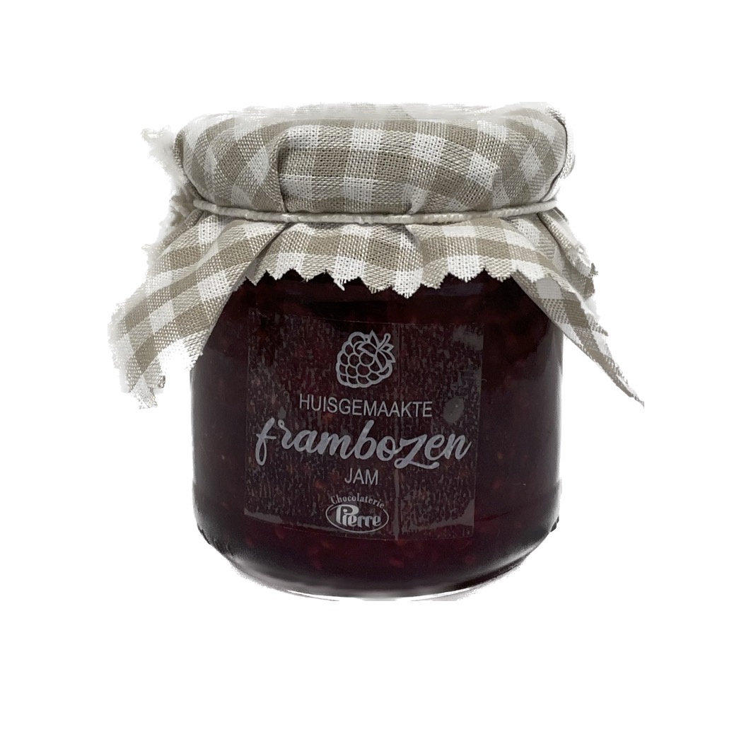 Chocolaterie Pierre Homemade frambozen jam van Pierre!