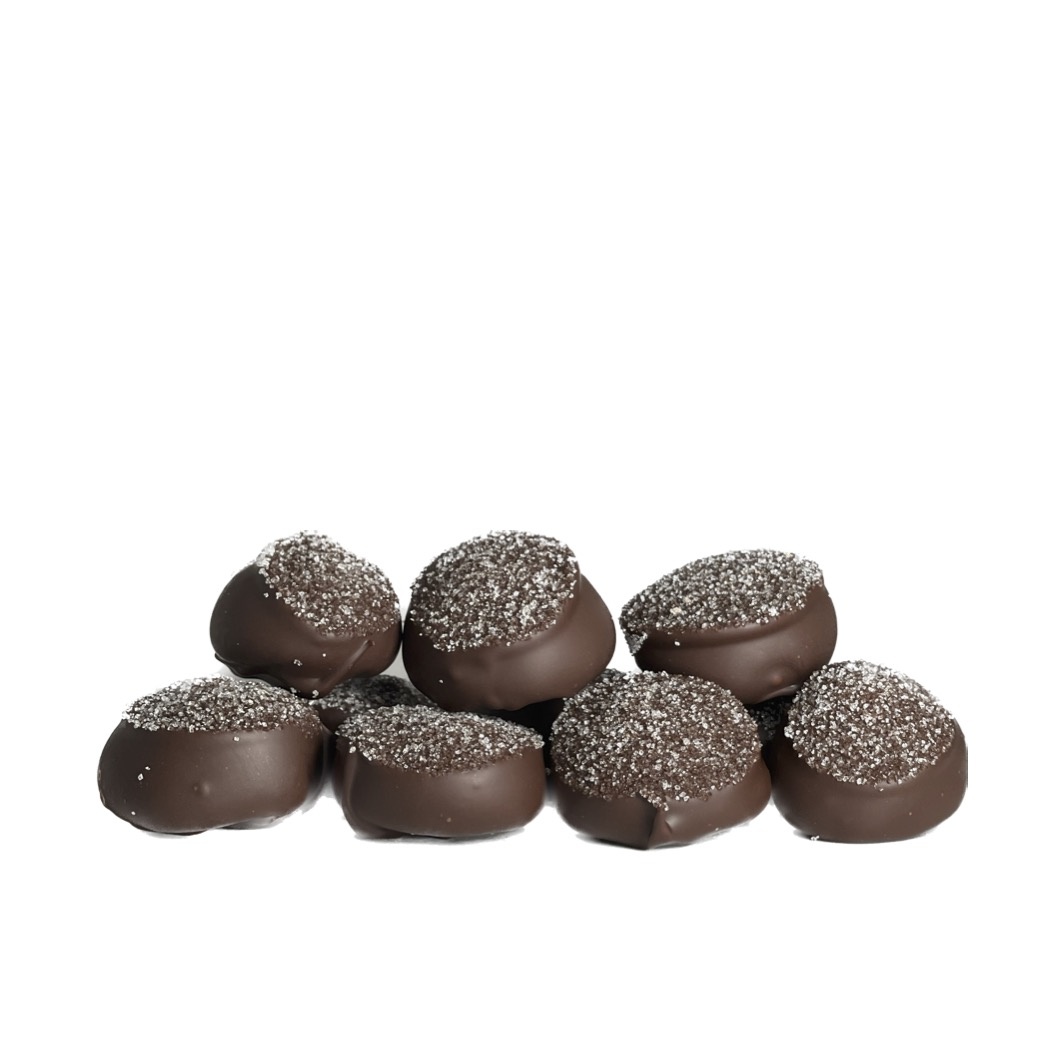 Karamel truffels - Ambachtelijke truffel met karamel & hazelnoot