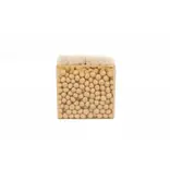 Crispy pearls met chocolade of caramelchocolade - decoratie voor baksels