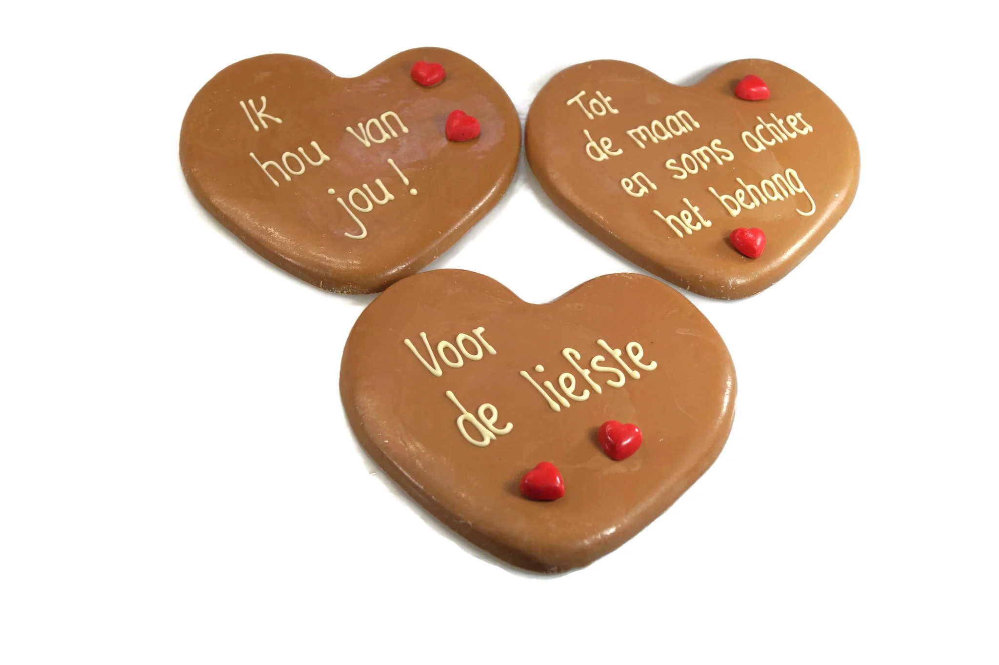 Chocoladehart om iemand mee te verrassen