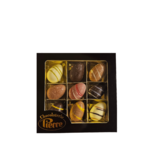 Luxe box 9 bonbon paaseitjes - chocolade voor Pasen