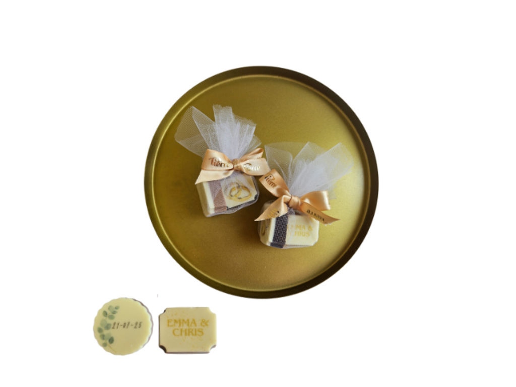 Trouwbonbons in tule